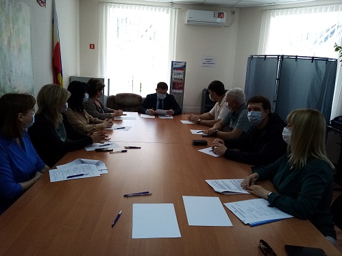 5 мая состоялось первое заседание нового состава ТИК города Новочеркасска